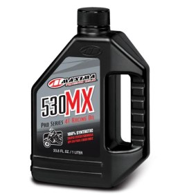 MAXIMA NOWY TOWAR OLEJ SILNIKOWY 530MX 100% SYNTHETIC 4T RACING ENGINE OIL - MX / OFFROAD / ENDURO 1 LITR (12) (AKC)