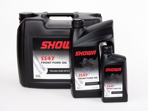 SHOWA OLEJ DO TELESKOPÓW / AMORTYZATORÓW / ZAWIESZENIA FRONT FORK OIL SS47 10W 1L (34,88 cSt) (12) (AKC)