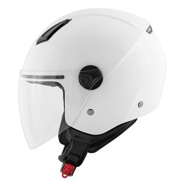 KAPPA 2024/12 KASK KV28 EVO SOLID JUNIOR OTWARTY JET KOLOR BIAŁY ROZMIAR 55 / S (HOMOLOGACJA ECE 22R06)