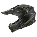 KAPPA 2024/12 KASK KV49 EVO CHASER CROSS KOLOR CZARNY SZARY ŻÓŁTY FLUO MATT ROZMIAR 60 / L ( HOMOLOGACJA ECE 22R06 )