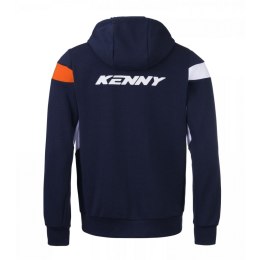 KENNY RACING BLUZA Z KAPTUREM MODEL RACING KOLOR NIEBIESKI/POMARAŃCZOWY/BIAŁY ROZMIAR L