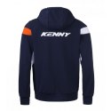 KENNY RACING BLUZA Z KAPTUREM MODEL RACING KOLOR NIEBIESKI/POMARAŃCZOWY/BIAŁY ROZMIAR XL