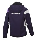 KENNY RACING KURTKA PRZECIWDESZCZOWA SOFTSHELL MODEL RACING WOMAN DAMSKA KOLOR NIEBIESKI/BIAŁY/FIOLETOWY ROZMIAR M