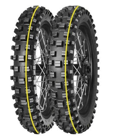 MITAS OPONA 120/90-18 TERRA FORCE-EX XT SUPER EXTREME 65M TT TYŁ (ŻÓŁTY PASEK) DOT 38/2023 (460103) (zamiennik:70000286)