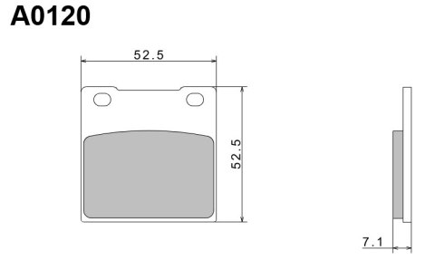 NISSIN 2024/10 KLOCKI HAMULCOWE KH63 / KH161 PREMIUM SEMI-METALLIC (SPIEK METALICZNY) (ECE R90) (MADE IN JAPAN)