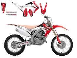 BLACKBIRD KOMPLET NAKLEJEK (OKLEIN) HONDA CRF 250R '14-'17, CRF 450R '13-'16 LINEAR