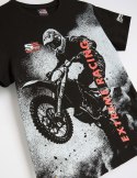 DIVERSE (2025) EXTREME TEAM KOSZULKA (T-SHIRT) ENDURO (SUPERENDURO) TSH 03 KOLOR CZARNY ROZMIAR XL