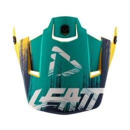 LEATT DASZEK/VISOR DO KASKU GPX 3.5 V19.1 GOLD/TEAL KOLOR ŻÓŁTY/NIEBIESKI ROZMIAR M-XXL (CZĘŚCI ZAMIENNE)