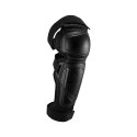 LEATT NAKOLANNIKI OCHRANIACZE KOLAN 3.0 EXT KNEE AND SHIN GUARD BLACK KOLOR CZARNY ROZMIAR L/XL