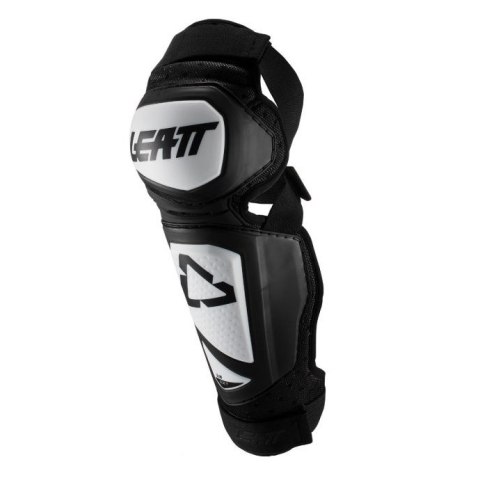 LEATT NAKOLANNIKI OCHRANIACZE KOLAN 3.0 EXT KNEE AND SHIN GUARD WHITE/BLACK KOLOR CZARNY/BIAŁY ROZMIAR S/M