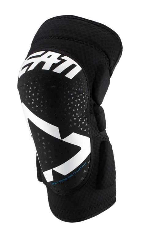 LEATT NAKOLANNIKI OCHRANIACZE KOLAN 3DF 5.0 JUNIOR (DZIECIĘCE) KNEE GUARD WHITE/BLACK KOLOR BIAŁY/CZARNY