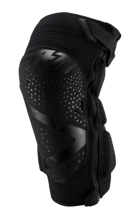 LEATT NAKOLANNIKI OCHRANIACZE KOLAN 3DF 5.0 ZIP KNEE GUARD BLACK KOLOR CZARNY ROZMIAR S/M