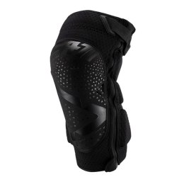 LEATT NAKOLANNIKI OCHRANIACZE KOLAN 3DF 5.0 ZIP KNEE GUARD BLACK KOLOR CZARNY ROZMIAR S/M