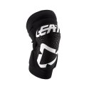 LEATT NAKOLANNIKI OCHRANIACZE KOLAN 3DF 5.0 ZIP KNEE GUARD WHITE/BLACK KOLOR BIAŁY/CZARNY ROZMIAR L/XL