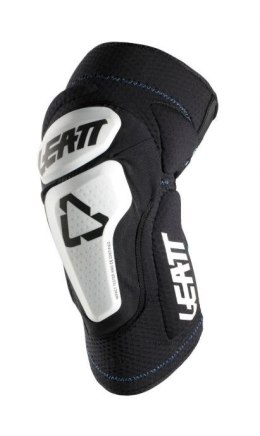 LEATT NAKOLANNIKI OCHRANIACZE KOLAN 3DF 6.0 KNEE GUARD KOLOR BIAŁY/CZARNY ROZMIAR L/XL