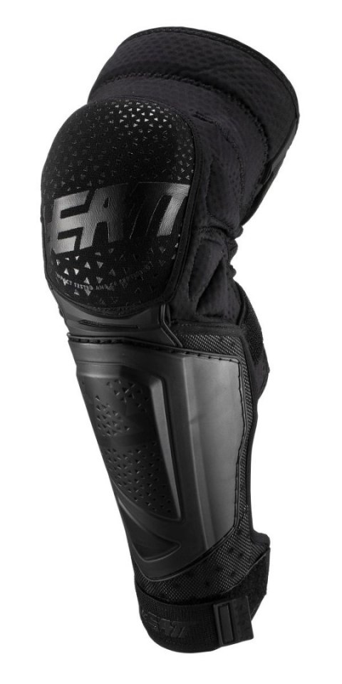 LEATT NAKOLANNIKI OCHRANIACZE KOLAN 3DF HYBRID EXT KNEE AND SHIN GUARD BLACK KOLOR CZARNY ROZMIAR L/XL