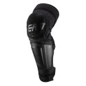 LEATT NAKOLANNIKI OCHRANIACZE KOLAN 3DF HYBRID EXT KNEE AND SHIN GUARD BLACK KOLOR CZARNY ROZMIAR S/M