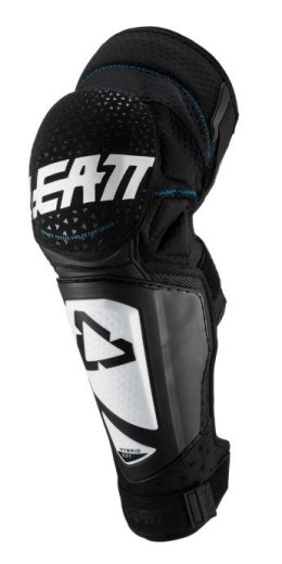 LEATT NAKOLANNIKI OCHRANIACZE KOLAN 3DF HYBRID EXT KNEE AND SHIN GUARD WHITE/BLACK KOLOR BIAŁY/CZARNY ROZMIAR L/XL