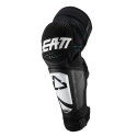 LEATT NAKOLANNIKI OCHRANIACZE KOLAN 3DF HYBRID EXT KNEE AND SHIN GUARD WHITE/BLACK KOLOR BIAŁY/CZARNY ROZMIAR L/XL