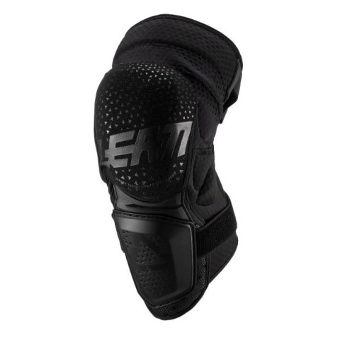 LEATT NAKOLANNIKI OCHRANIACZE KOLAN 3DF HYBRID KNEE GUARD BLACK KOLOR CZARNY ROZMIAR S/M