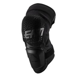 LEATT NAKOLANNIKI OCHRANIACZE KOLAN 3DF HYBRID KNEE GUARD KNEE GUARD WHITE/BLACK KOLOR CZARNY/BIAŁY ROZMIAR S/M