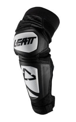 LEATT NAKOLANNIKI OCHRANIACZE KOLAN EXT KNEE AND SHIN GUARD WHITE/BLACK KOLOR BIAŁY/CZARNY ROZMIAR L/XL