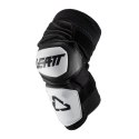 LEATT NAKOLANNIKI OCHRANIACZE KOLAN ENDURO KNEE GUARD WHITE/BLACK KOLOR CZARNY/BIAŁY ROZMIAR S/M