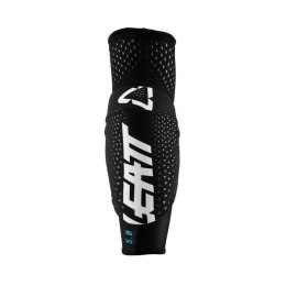 LEATT NAŁOKIETNIKI OCHRANIACZE ŁOKCI 3DF 5.0 ELBOW GUARD WHITE/BLACK KOLOR CZARNY/BIAŁY ROZMIAR L