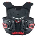 LEATT OSŁONA KLATKI PIERSIOWEJ (BUZER) CHEST PROTECTOR 4.5 JUNIOR (DZIECIĘCA) KOLOR CZARNY/CZERWONY (147-159 cm)