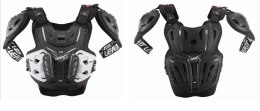 LEATT OSŁONA KLATKI PIERSIOWEJ (BUZER) CHEST PROTECTOR 4.5 PRO BLACK KOLOR CZARNY ROZMIAR XXL