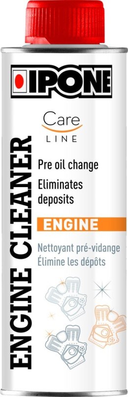 IPONE ENGINE CLEANER 300ML ŚRODEK DO PŁUKANIA SILNIKA PRZED WYMIANĄ OLEJU (CARELINE) (12)