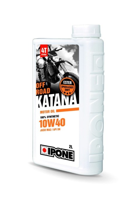 IPONE KATANA OFF ROAD 10W40 OLEJ SILNIKOWY 100% SYNTETYK 2L (ESTER, MA2) (AKC) (8)