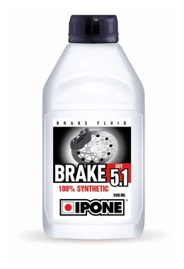 IPONE PŁYN HAMULCOWY BRAKE FLUID DOT 5,1 500ML 100% SYNTETYK (270ST.) (16) (12)