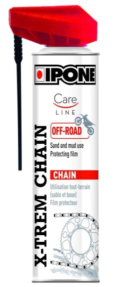 IPONE SPRAY CHAIN 250ML X-TREM OFF ROAD SMAR DO ŁAŃCUCHÓW (CARELINE) (AKC) (12)