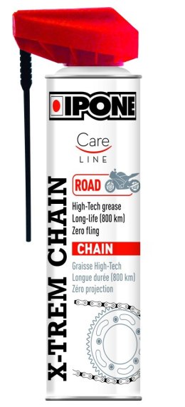 IPONE SPRAY CHAIN 250ML X-TREM ROAD SMAR DO ŁAŃCUCHÓW (CARELINE) (AKC) (12)