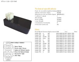 DZE MODUŁ ZAPŁONU CDI HONDA TRX300 FW 94-97