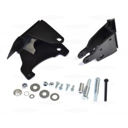 POLISPORT WYPRZEDAŻ ALUMINIOWY ZESTAW MONTAZOWY DO LISTKÓW QWEST / MX ROCKS LEVER MOUNTING KIT SUZUKI