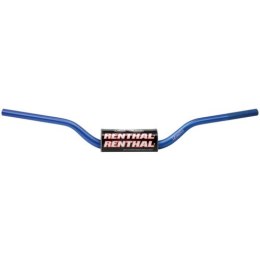 RENTHAL KIEROWNICA 1,1/8 CALA (28,6MM) MX FATBAR HANDLEBAR BLUE KTM HIGH PADDED KOLOR NIEBIESKI Z GĄBKĄ