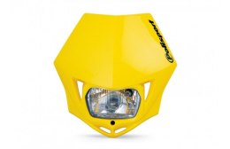 POLISPORT PROMOCJA LAMPA PRZEDNIA MODEL MMX (ŻARÓWKA ZWYKŁA) KOLOR ŻÓŁTY