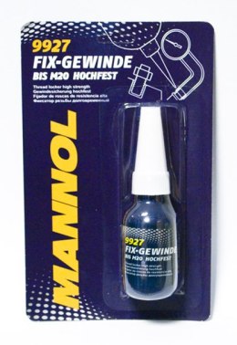 MANNOL FIX-GEWINDE HOCHFEST - KLEJ DO GWINTÓW, CZERWONY 'MOCNY' 10ML (9927) (144)