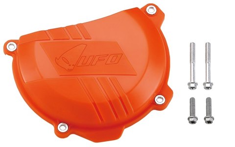 UFO OSŁONA POKRYWY SPRZĘGŁA KTM SXF 250 '13-'15, SXF 350 '11-'15, EXC 250 '13-'15, EXC 350 '12-'15, KOLOR POMARAŃCZOWY