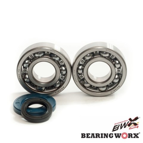 BEARING WORX ŁOŻYSKA WAŁU KORBOWEGO Z USZCZELNIACZAMI SUZUKI RM250 03-04 (NTN) (MADE IN JAPAN) (24-1046)