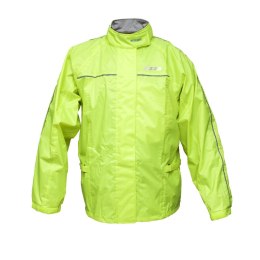 BIKETEC KURTKA PRZECIWDESZCZOWA RAIN KOLOR ŻÓŁTY FLUO ROZMIAR XL