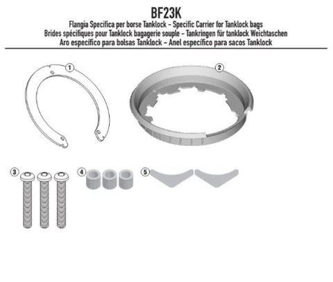 KAPPA MOCOWANIE TANKLOCK YAMAHA MT 09 850 TRACER (15-16)