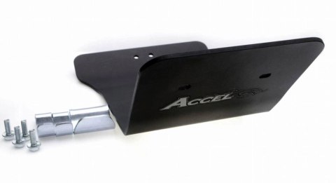 ACCEL OSŁONA POD SILNIK ALUMINIOWA KTM 125/250/350/450 SXF, EXCF '11-'14, HUSQVARNA '14-'15 KOLOR CZARNY - PROMOCJA