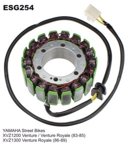 ELECTROSPORT UZWOJENIE ALTERNATORA (STATOR) YAMAHA XVZ 1200/1300 VENTURE ROYALE (83-89)