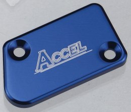 ACCEL POKRYWA POMPY HAMULCOWEJ PRZÓD YAMAHA/SUZUKI/KAWASAKI KOLOR NIEBIESKI