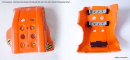 CYCRA WYPRZEDAŻ OSŁONA POD SILNIK FULL ARMOR SKID PLATE KTM SXF/SX-F/XCF/XC-F/EXC/EXC-F 250-350 '16-'18 KOLOR POMARAŃCZOWY