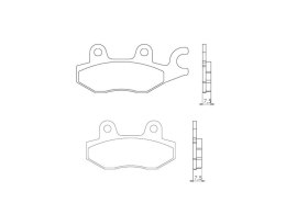 BRENTA KLOCKI HAMULCOWE KH165 / KH215 SPIEK METALICZNY (ZŁOTE) (FT 4064)