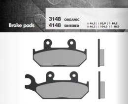 BRENTA KLOCKI HAMULCOWE KH172 YAMAHA XT 600 92-03, XTZ 660 92-98 PRZÓD (FT 3148)